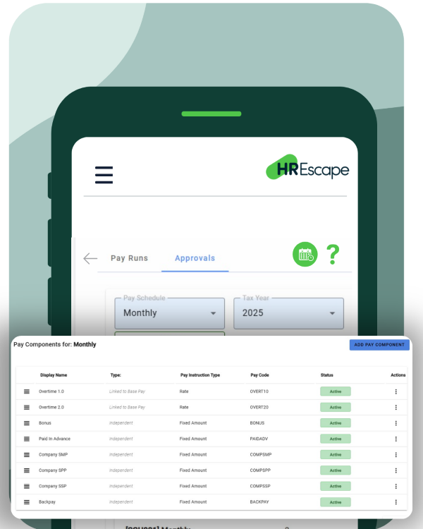 HR and time tracking